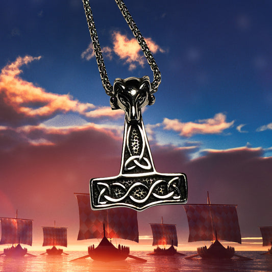Rams Head Thors Hammer