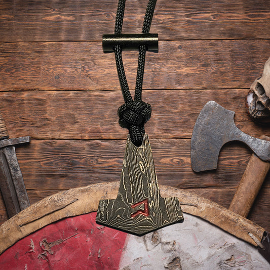Damascus Thor’s Hammer Fire Striker