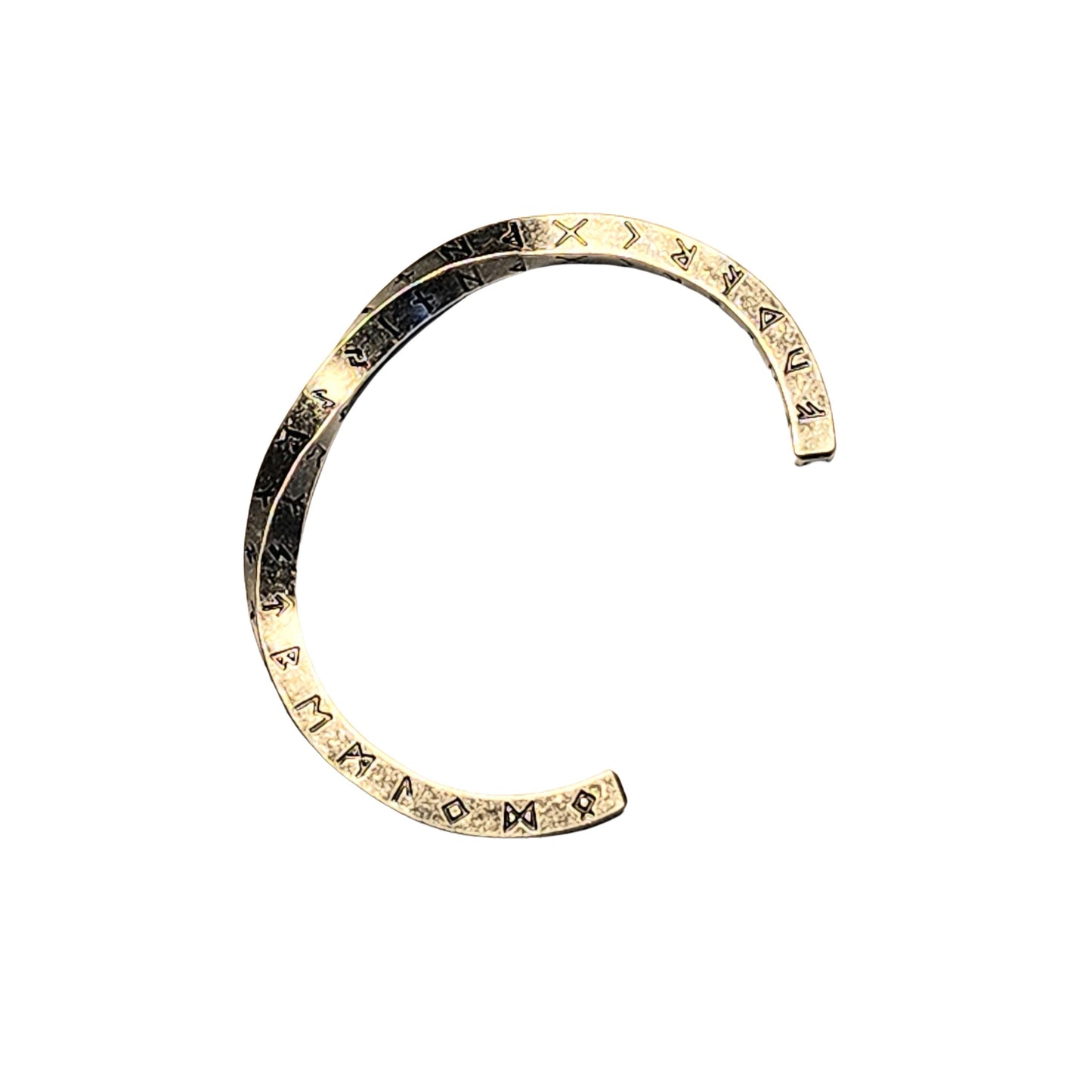 Twisted Oath Ring with Runes
