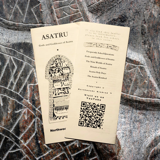 Asatru Gods and Goddesses Leaflet - Digital Download