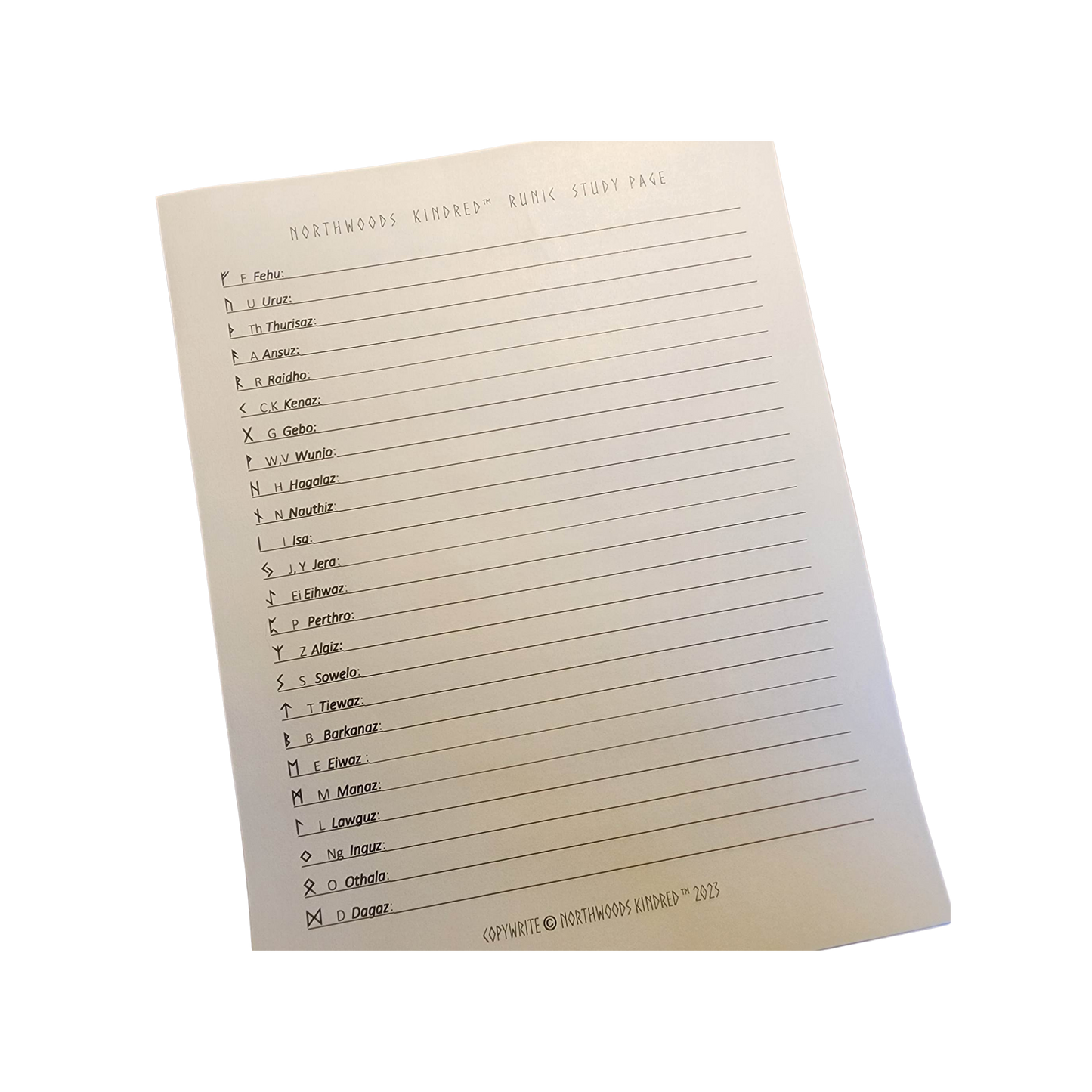 Rune Study Guide